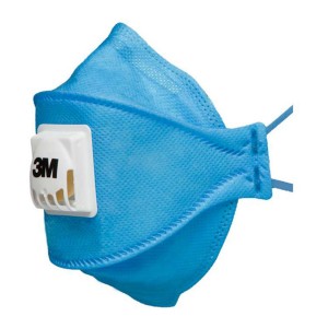 MASCARA DESC.C/VALVULA FFP3 AURA 9432+ 3M 